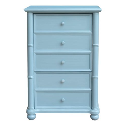 Ice Cream at the Beach Collection - Chest with drawers - 0156 Finish - front view - CF-1741-0156