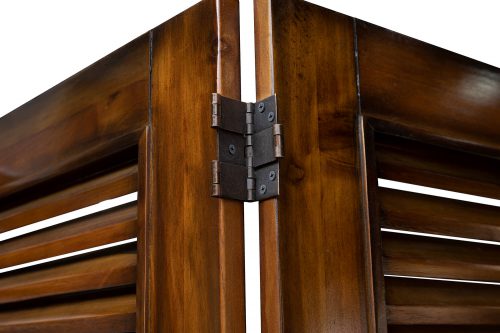 Room divider - Bahama Shutterwood - hinge detail - CF-1181-0158