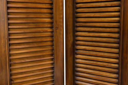 Room divider - Bahama Shutterwood - slat detail - CF-1181-0158
