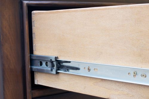 Dresser with Mirror - Bahama Shutterwood - drawer hardware - CF-1130_34-0158