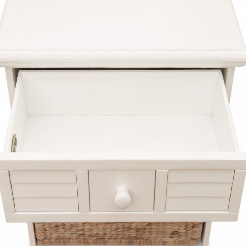 Ice Cream at the Beach collection - Nightstand End Table - drawer open - CF-1737-0111