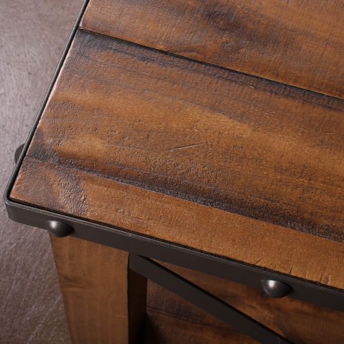End Table - Rustic Collection - top detail HH-1365-100
