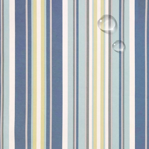 Slipcovered Seaside Beach Striped fabric 395245