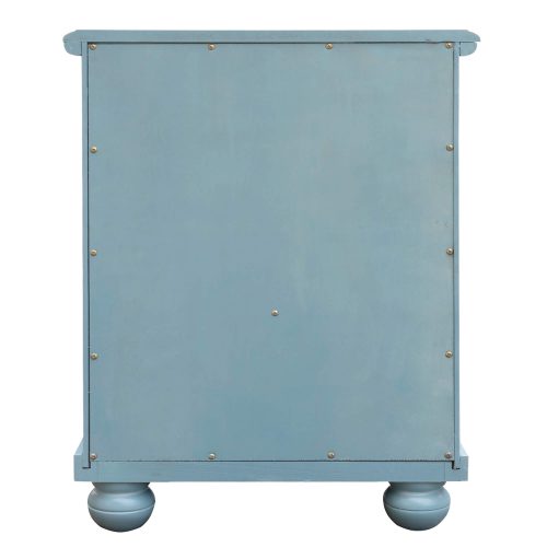 Ice Cream at the Beach collection - Nightstand End Table - 0156 Finish - back view - CF-1737-0156