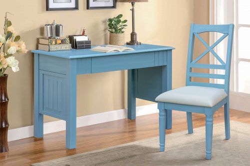 Ice Cream at the Beach collection - Vanity Desk with Chair - 0156 Finish - Bedrrom setting - CF-1786-0156