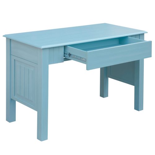 Ice Cream at the Beach collection - Vanity Desk with Chair - 0156 Finish - Three quarter view drawer open - CF-1786-0156.jpg