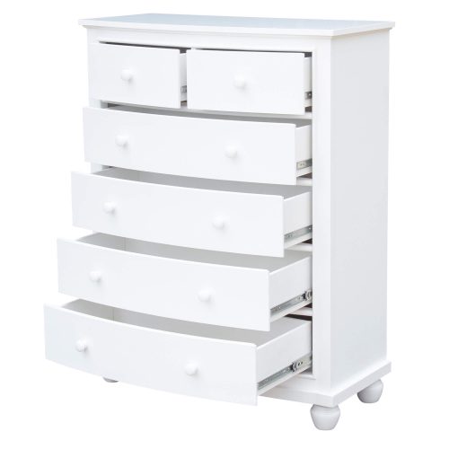 Chest - 6 Drawers - open position - CF-1141-0150