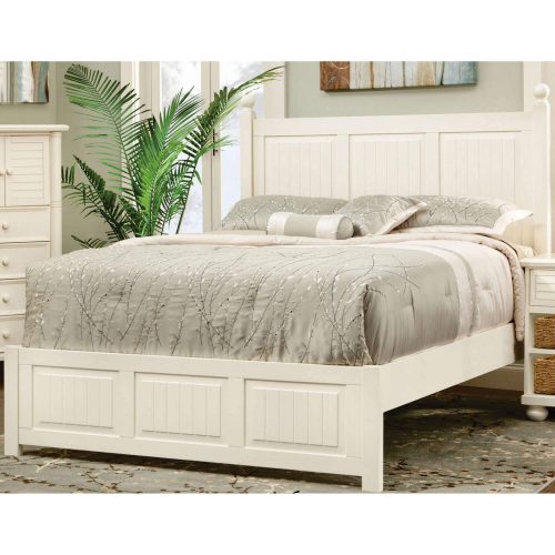 King size bed frame - Ice Cream At The Beach Collection - Bedroom view - CF-1702-0111-KB