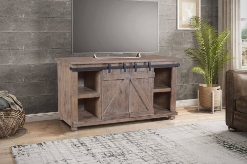 Rustic Gray Collection Console - HH-2115-060 - Living setting