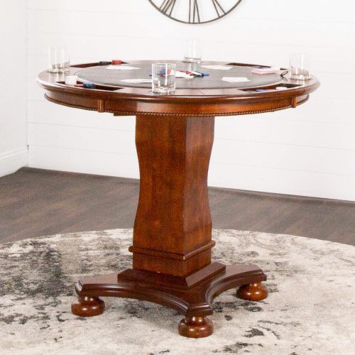 Bellagio Collection - Counter height dining and game - poker side setting CR-87148-TCB