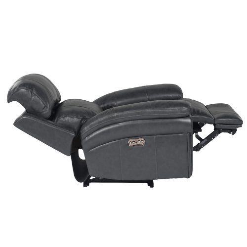 Luxe Collection - Reclining Armchair - side view full recline power headrest forward - SU-9102-94-1394-85