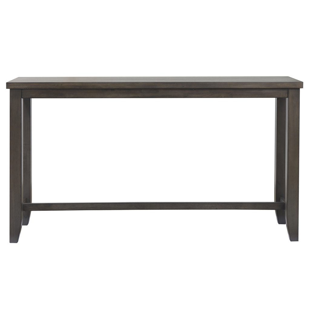 Shades of Gray Counter Height Console Table Antique Gray Sunset Trading
