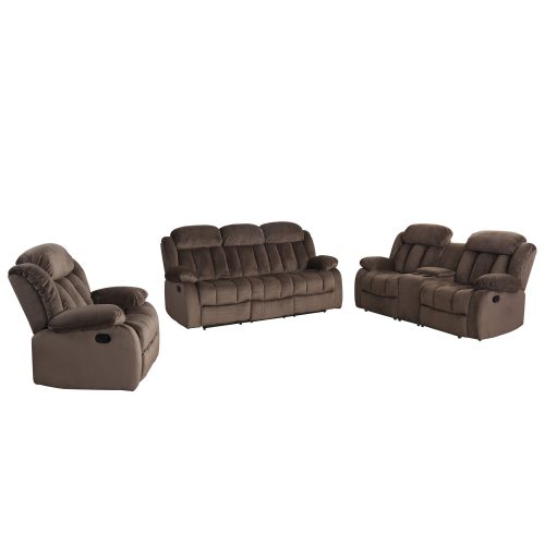 Teddy Bear Collection - Reclining sofa - loveseat- armchair - SU-LN660-3PCSET