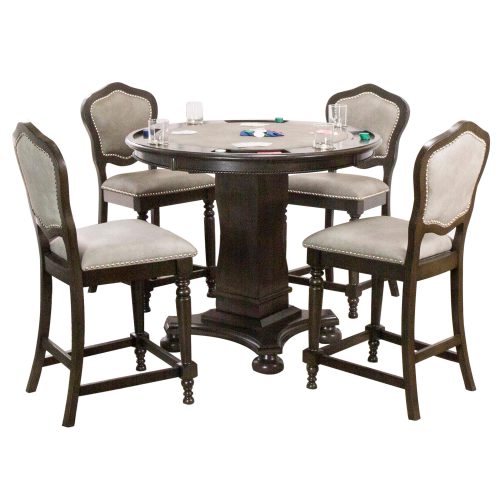 Vegas Collection Poker Table and chairs CR-87711-TCB-5PC