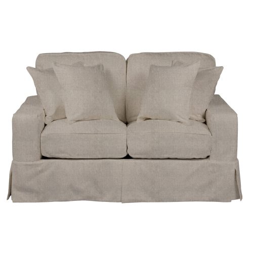 Americana Slipcovered Collection - Loveseat - front view SU-108510-220591