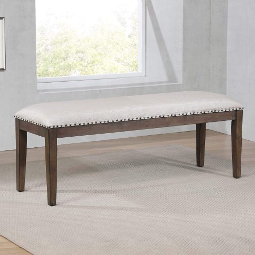 Cali Dining Collection - Dining bench - isolated view DLU-CA113-BN