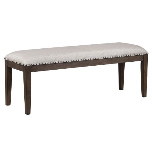 Cali Dining Collection - Dining bench - three-quarter view DLU-CA113-BN