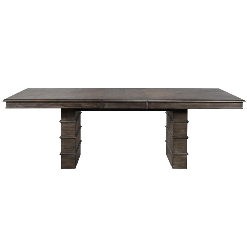 Cali Dining Collection - extendable dining table -side view DLU-CA113