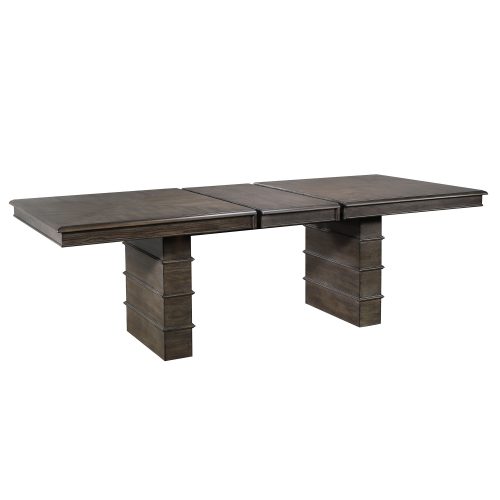 Cali Dining Collection - extendable dining table - three-quarter view DLU-CA113