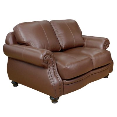 Charleston Loveseat in Chestnut -Angle view-SU-CR2130-86-200LF