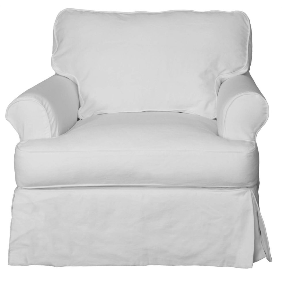 Horizon Slipcovered Chair Color 423080 Sunset Trading