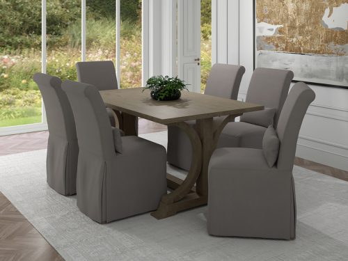 Newport Slipcovered Collection - Dining Chair - dining room setting SY-1025906-391094