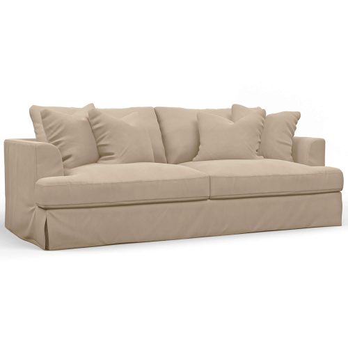 Newport Slipcovered Collection - Sofa - three-quarter view SY-130000-391084
