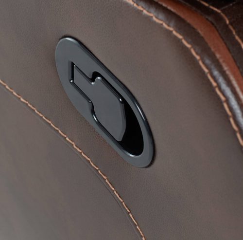 Avant Collection in Brown - Pull handle detail