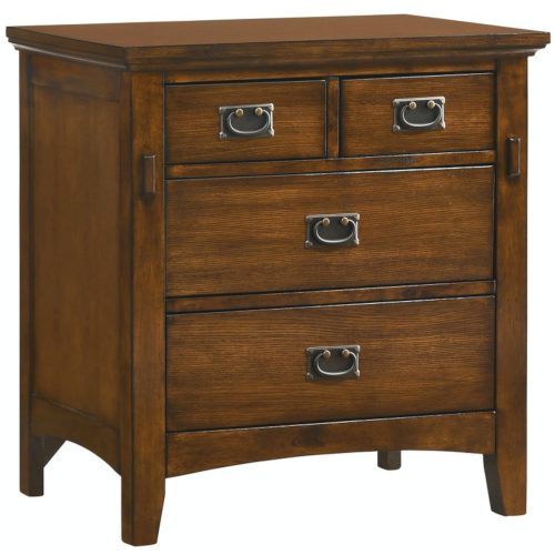 Tremont Bedroom Collection - Nightstand angle view SS-TR750-NS