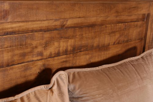 Rustic City Collection- Headboard plank wood detail-HH-4365