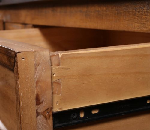 Rustic City Collection- Drawer dovetail detail-HH-3365-065