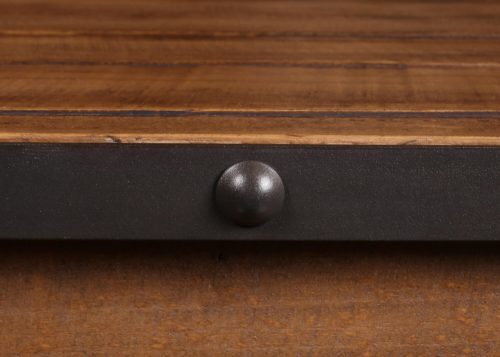 Rustic Dresser Mirror metal accent detail-HH-4365-31-32