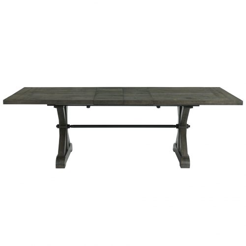Trestle Dining Collection-Trestle table-front view-ED-SK100