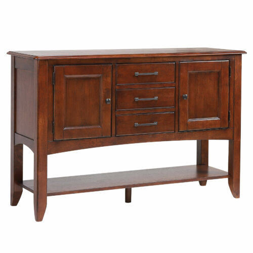 Andrews Collection-Sideboard in Chestnut-Angle view-DLU-1122-SB-CT
