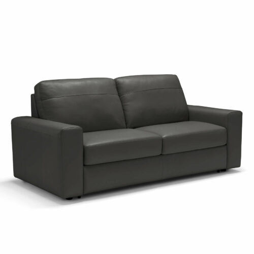 Divine Sleeper Sofa - Angle view in dark gray-SU-D329-371L09-79