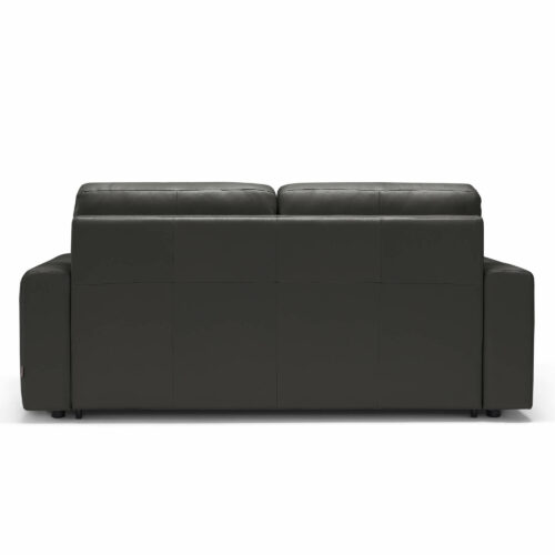 Divine Sleeper Sofa - Back view in dark gray-SU-D329-371L09-79