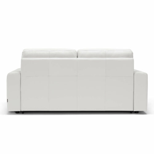 Divine Sleeper Sofa - Back view in white-SU-D329-371L09-74