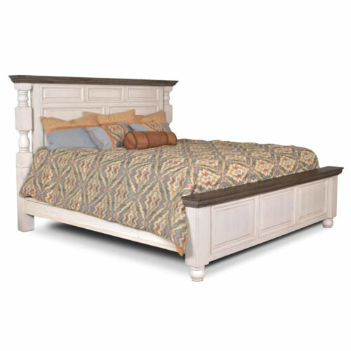 Rustic French Collection - King-Queen Size Bed-HH-4750-KB-QB