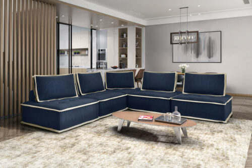 Pixie Sectional- 5 Arm Chairs in livingroom- SU-UPX1671135NW-5