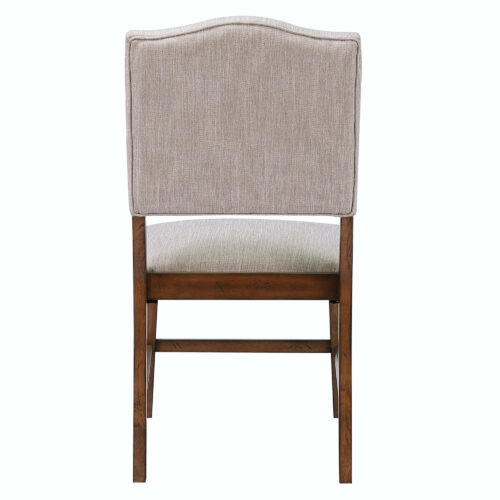 Simply Amish Brook Collection- Performance Fabric Upholstered Chairs, back view-DLU-BR-C85-AM-2