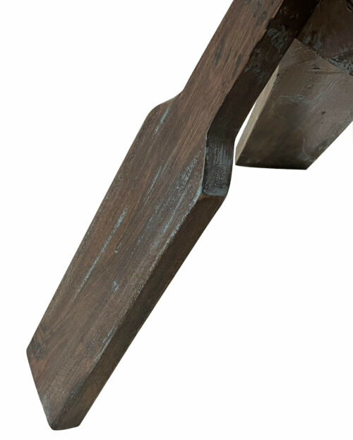 Cottage Collection- Oar Table, oar detail-CC-TAB813LD-BBR