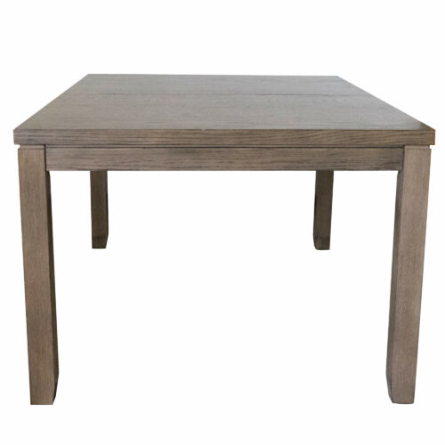 Saunders Collection- Dining table without leaf, side view-ED-D18620TB