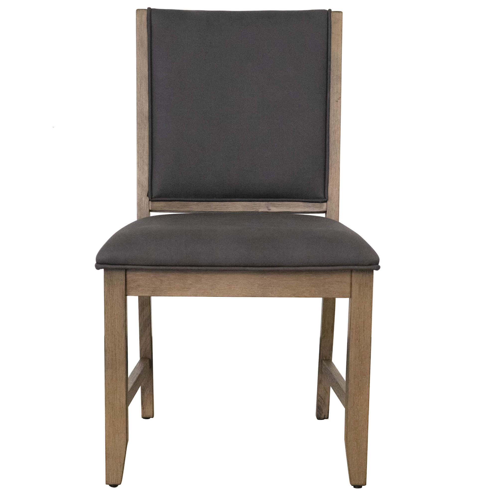 Saunders Collection- Upholstered dining chair, front view-ED-D18620FC-2